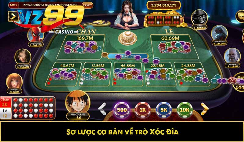 Sơ lược cơ bản về trò Xóc Đĩa